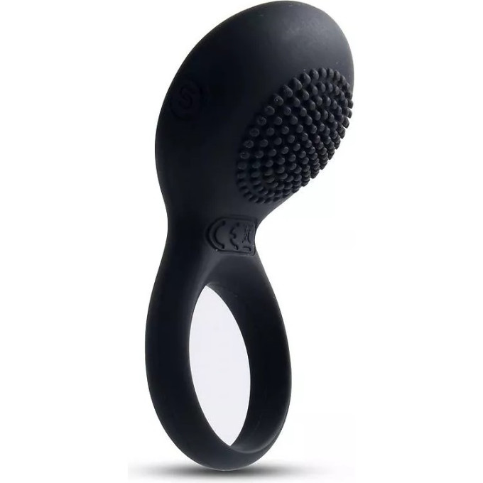 Эрекционное виброкольцо с круглым стимулятором SVAKOM TYLER SRING-01-BLK